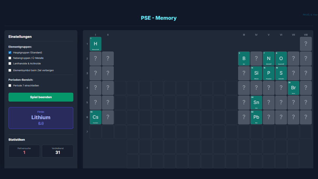 PSE-Memory